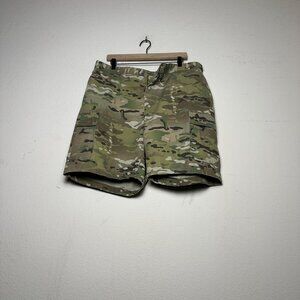 USA ARMY Propper Camo Cargo Short Men L Utility Tech Outerwear Hiking Gorp Baggy